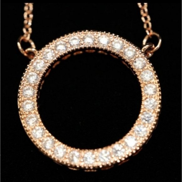NEW Pandora Circle of Sparkle Necklace - Picture 4 of 8